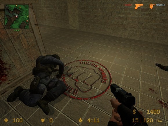 Спрей Печать Чака Норриса