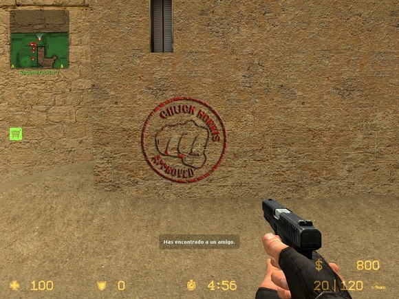 Спрей Печать Чака Норриса