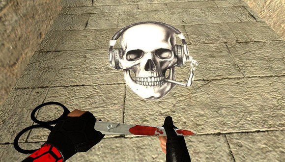 Спрей Курящий череп