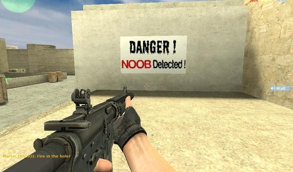 Спрей Обнаружен нуб!