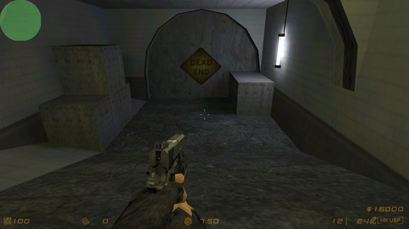 Спрей Здесь тупик