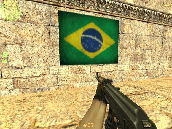 Спрей Флаг Бразилии