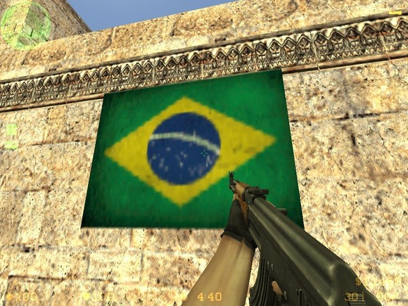 Спрей Флаг Бразилии
