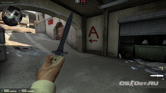 Скриншот CS:GO обзор ножа