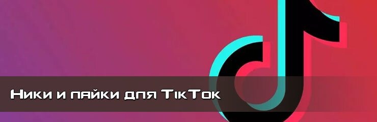 Ники и накрутка лайков TikTok Ники и накрутка лайков TikTok
