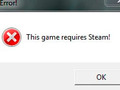 Error game requires steam