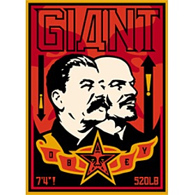 Спрей Плакат Сталин и Ленин