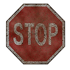 Спрей Ржавый знак Stop